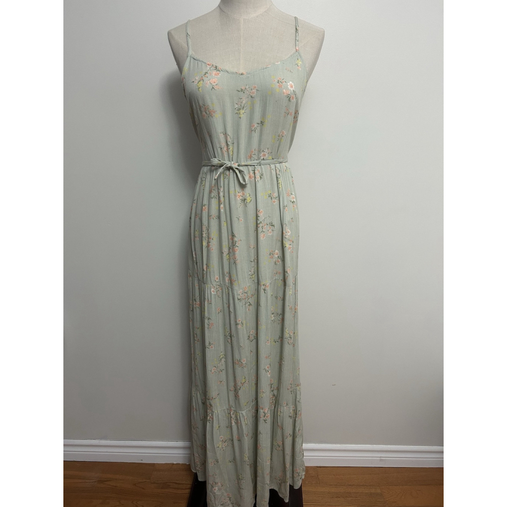 NWT Pink Rose Floral Maxi Dress Dainty Feminine Date Night Cottagecore Fairycore